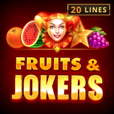 Fruits & Jokers: 20 Lines